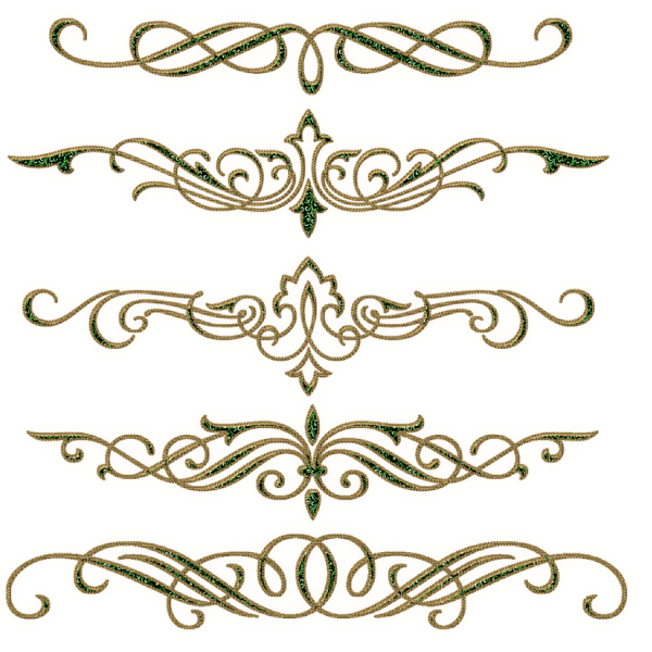 Вензеля для украшения