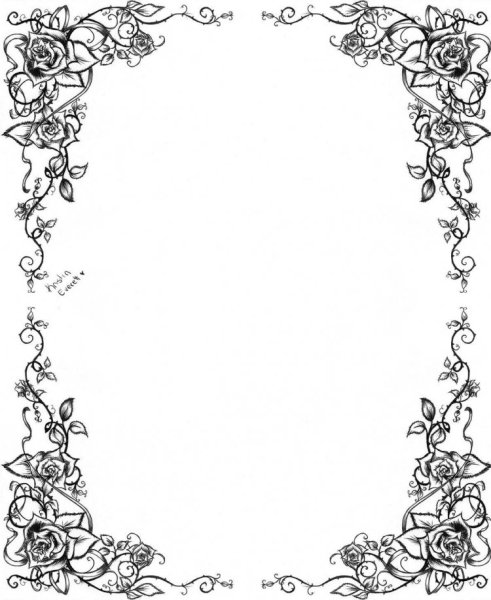 Графические рамки для текста