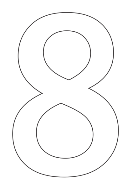 8 Трафарет для вырезания