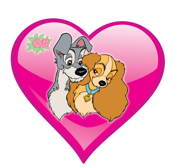 Собачка с сердечком