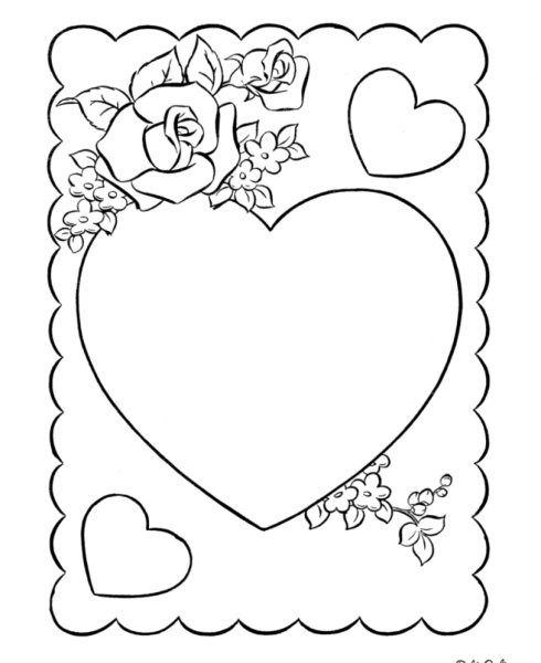 Сердечки на лень Святого Валентина раск