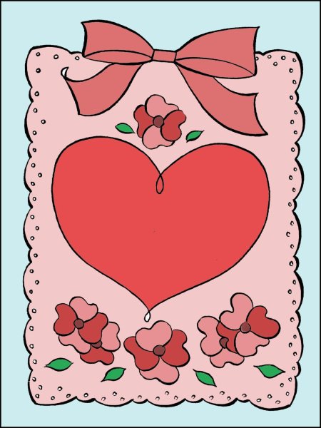 Рисунки на день Святого Валентина