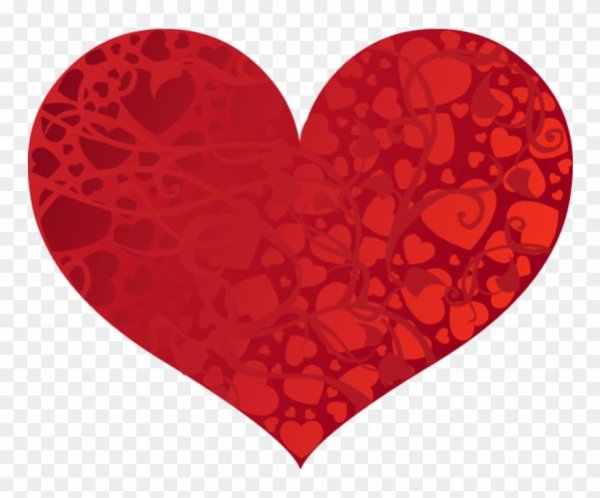 Сердце красное