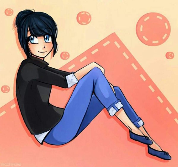 Маринетт Дюпен Чен аниме