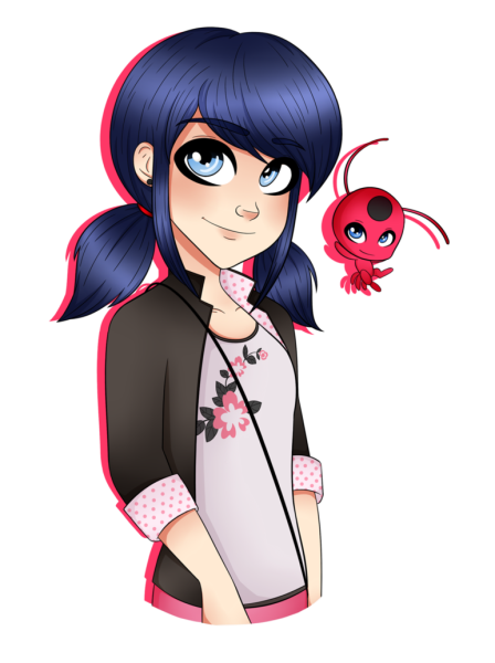 Маринетт Дюпен Чен маленькая