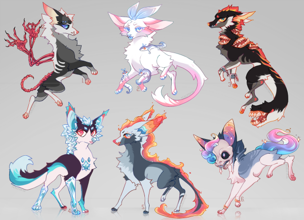 Адопты персонажей референс