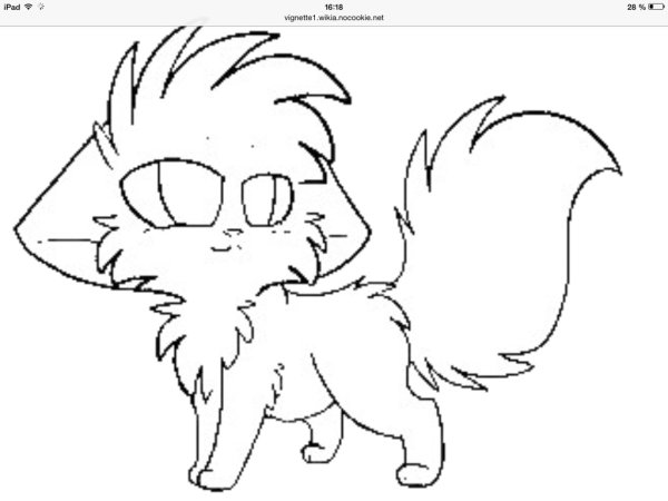 Лайн коты Воители перс