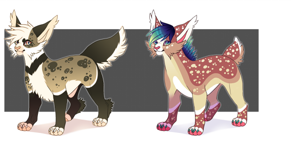 Фурри референс лайн Рысь