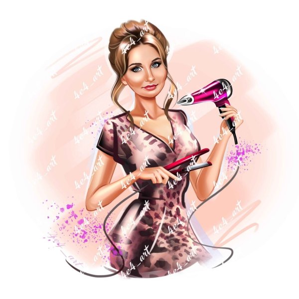 Шарж парикмахер