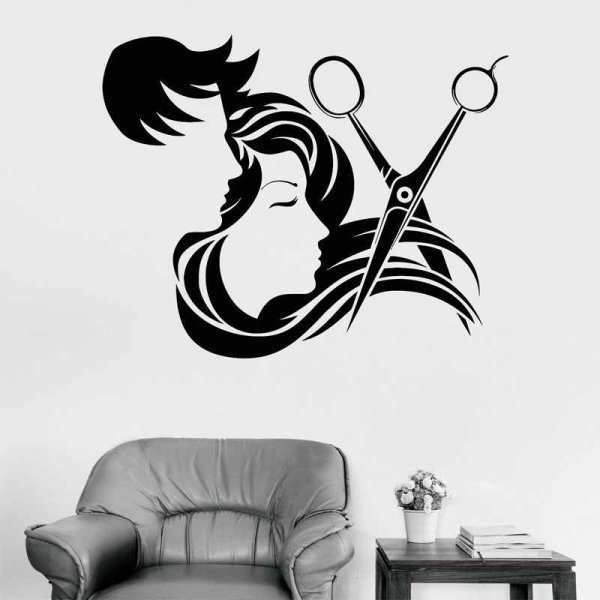 Трафареты для парикмахерских