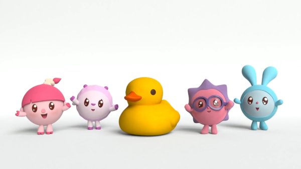 Персонажи мультфильма Малышарики