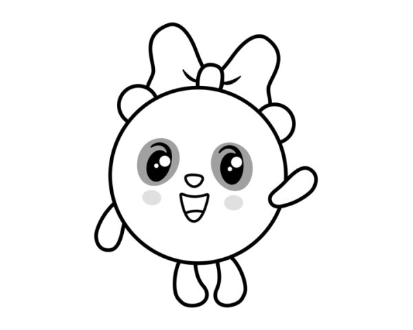 Малышарики Нюшенька рисунок