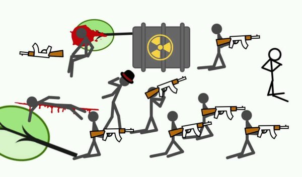 Стикмен робот