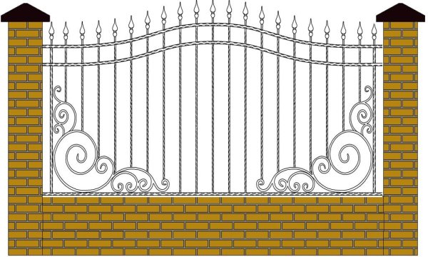 Изображение забора