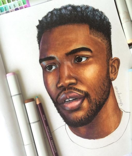 Негритянка картина