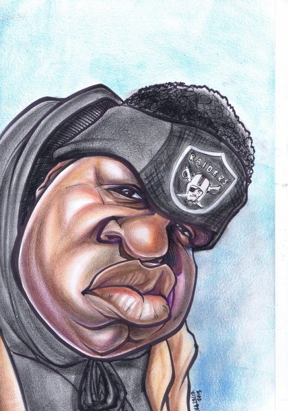 Портрет чернокожего карандашом