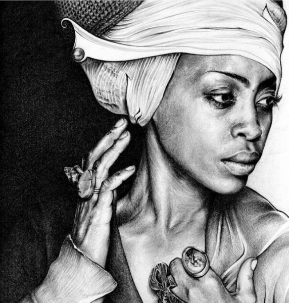 Негритянка картина