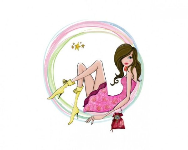 Эмблема модницы