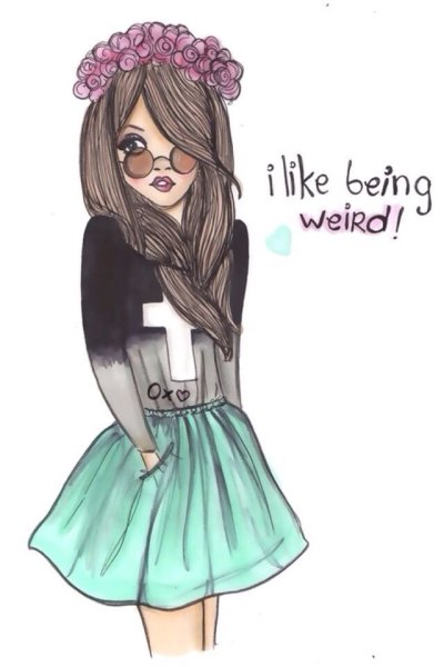 Рисунки для срисовки легкие для девочек