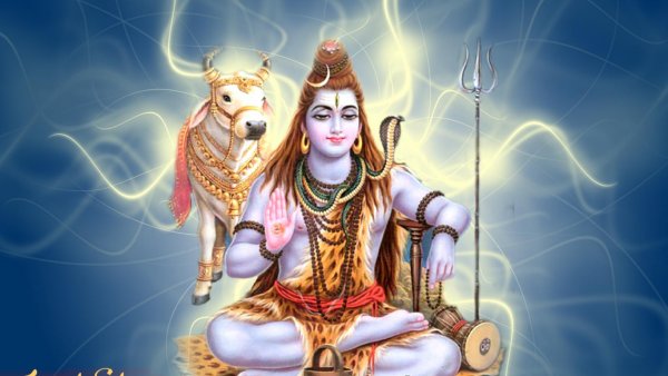 Шива в медитации арт