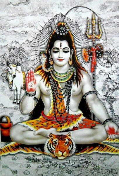 Шива Махадев арт