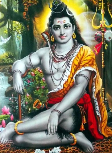 Белый Махадев Шива