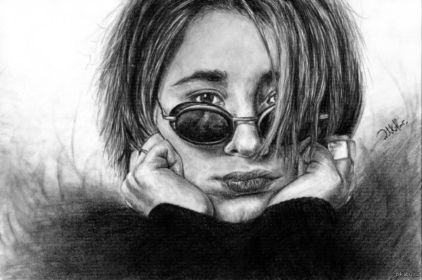 Земфира арт чб