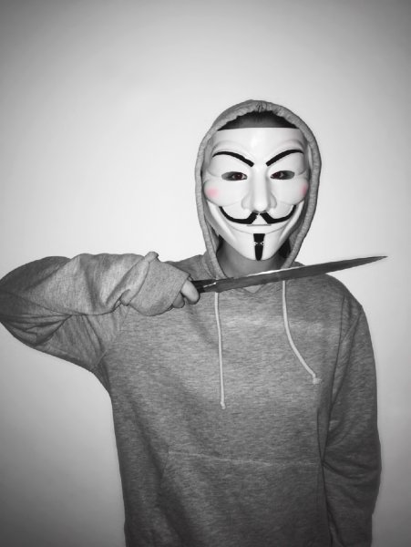 Маска Анонимуса инди КИД