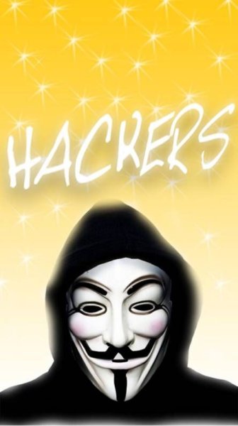 Девочка в маске Анонимуса на аву