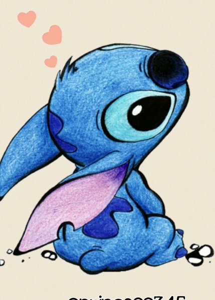 Стич для срисовки