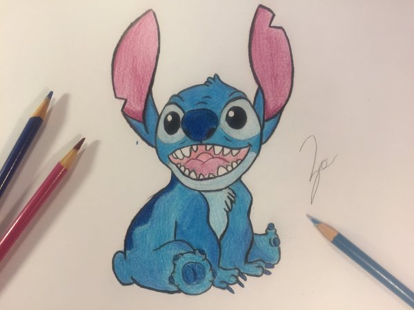 Рисунки Стича для срисовки