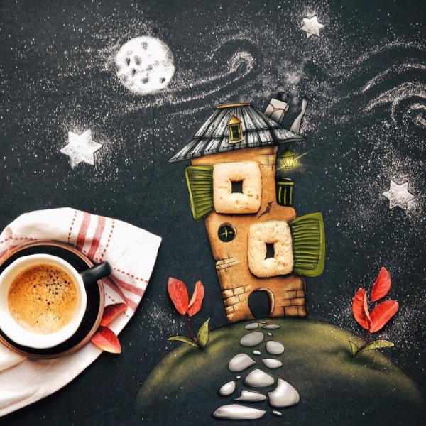 Кофейные иллюстрации