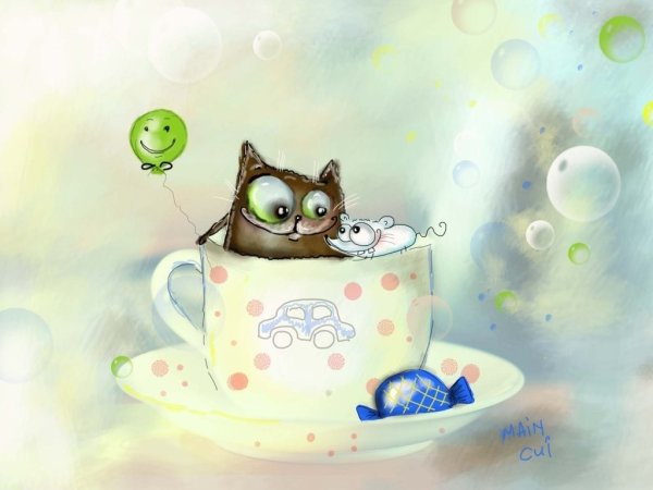 Доброе утро иллюстрации милые