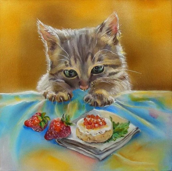 Аннет Логинова живопись пастелью