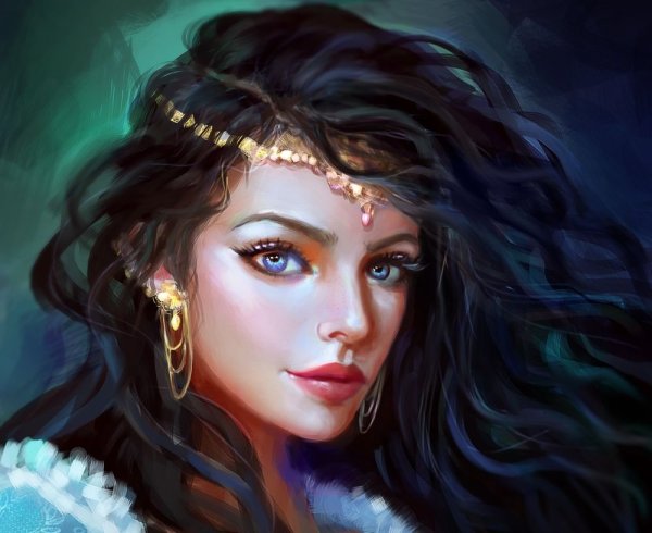 Срисовки Дисней Рапунцель