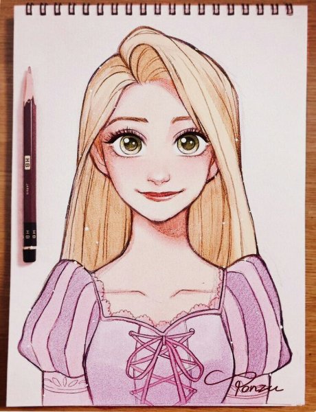 Современные принцессы Дисней Жизель