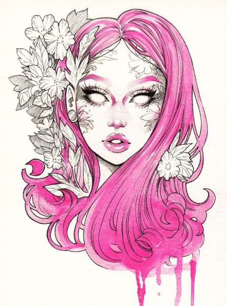 Красивые рисунки для скетчбука