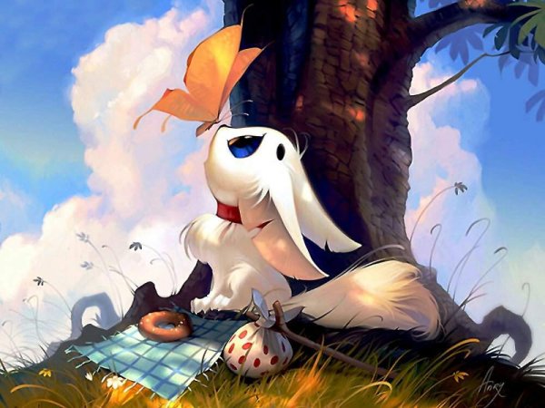 Мультяшные животные арты