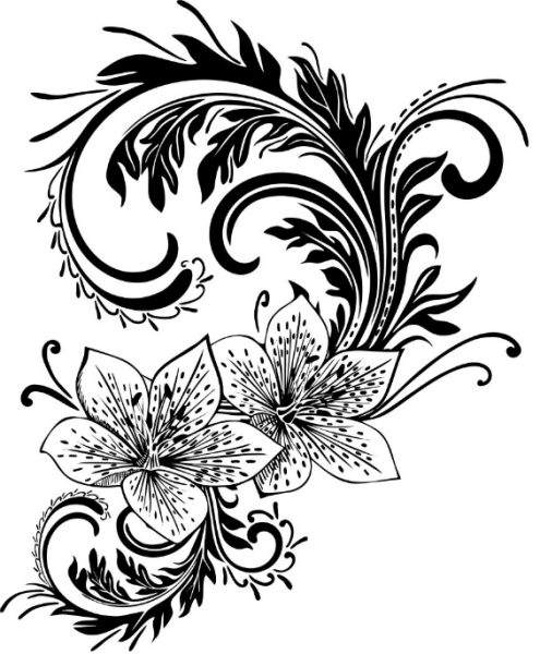 Цветочный орнамент