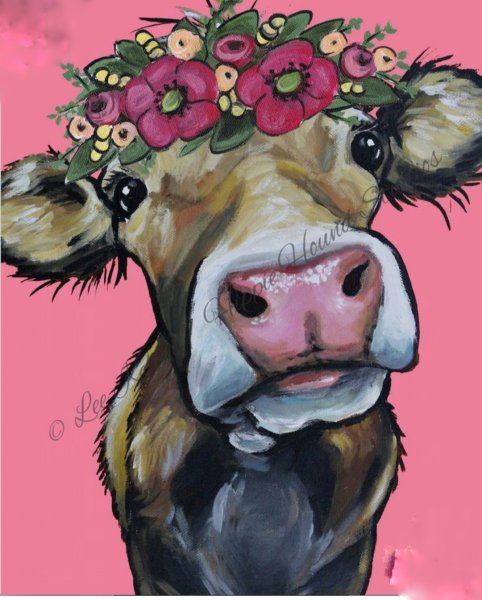 Корова иллюстрация