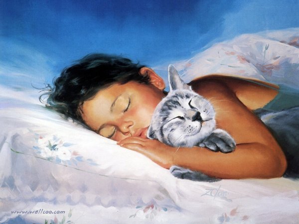 Сладкий сон в живописи