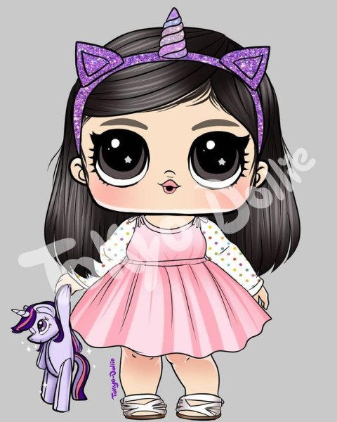 Кукла ЛОЛ разноцветная