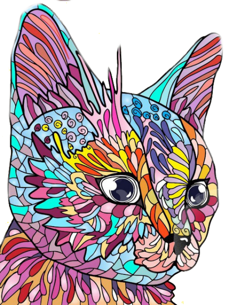 Антистресс цветные