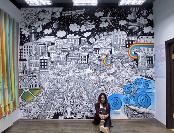 Разрисованные стены