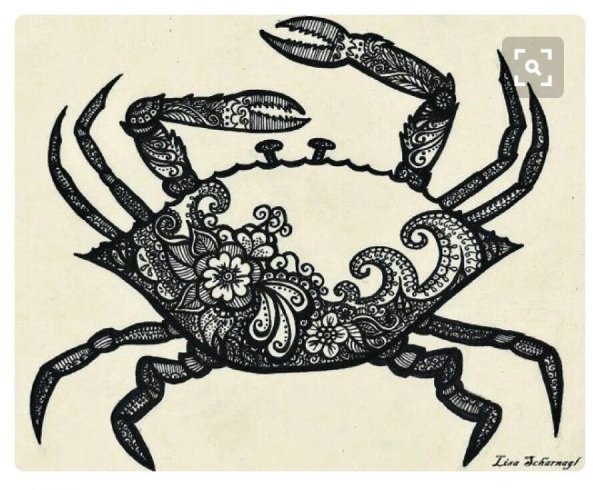 Краб стилизация