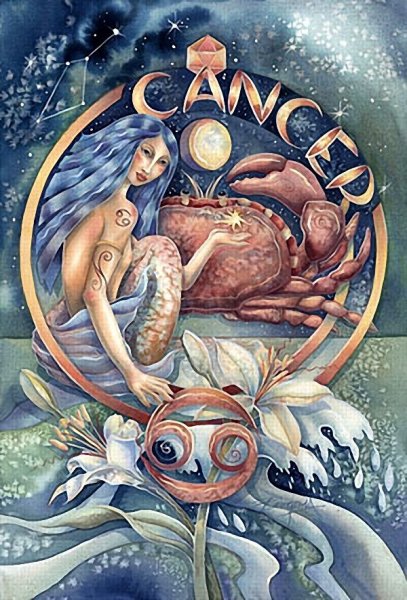 Акварели Джоди Бергсма знаки зодиака