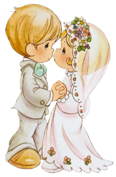 Мультяшная свадьба