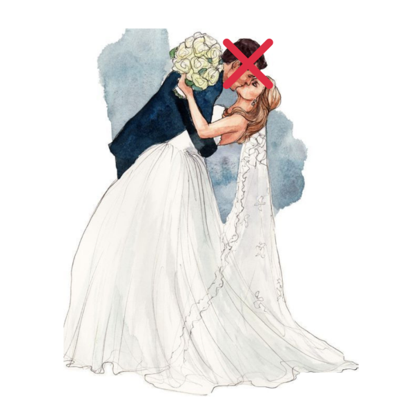 Невеста акварель