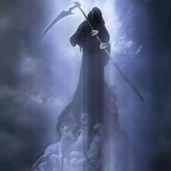 Смерть рисунок карандашом