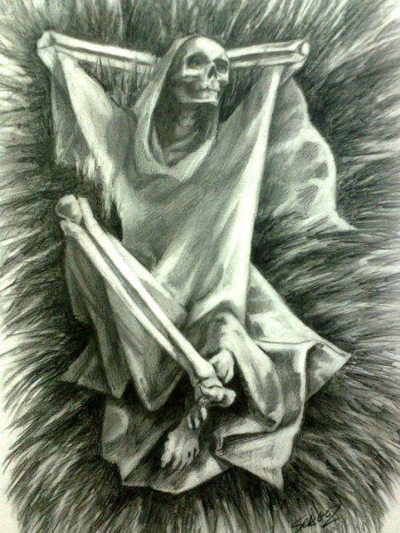 Ангел Азраил арт